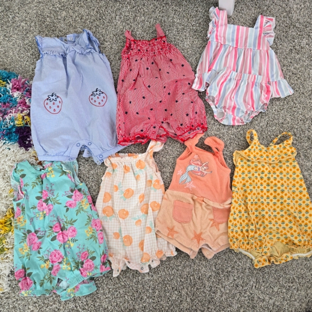 3-6m romper bundle